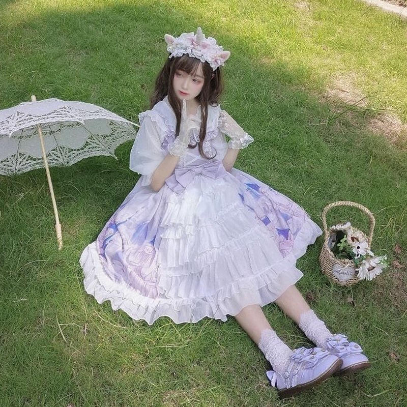 Mayuka様着用 メルヘン姫ロリータワンピース Fancy World