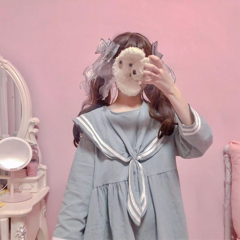 パステルカラーのロリータセーラー服 Fancy World