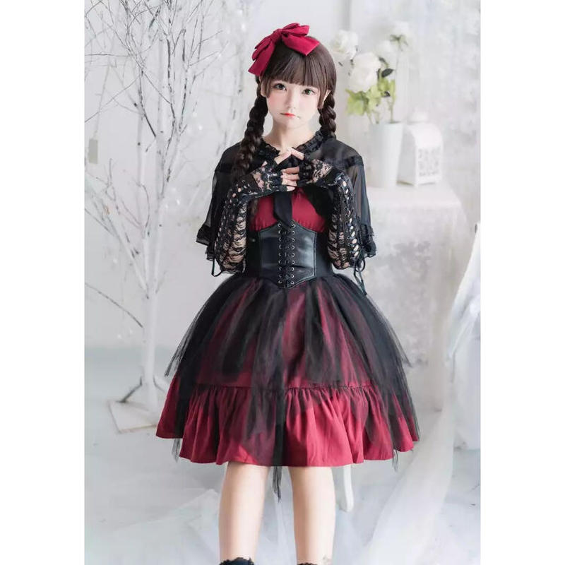 赤頭巾コスプレ風ゴスロリワンピース Fancy World