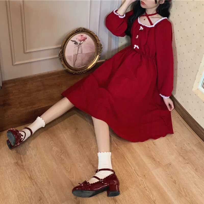 レトロクラシカルなロリータワンピース Fancy World