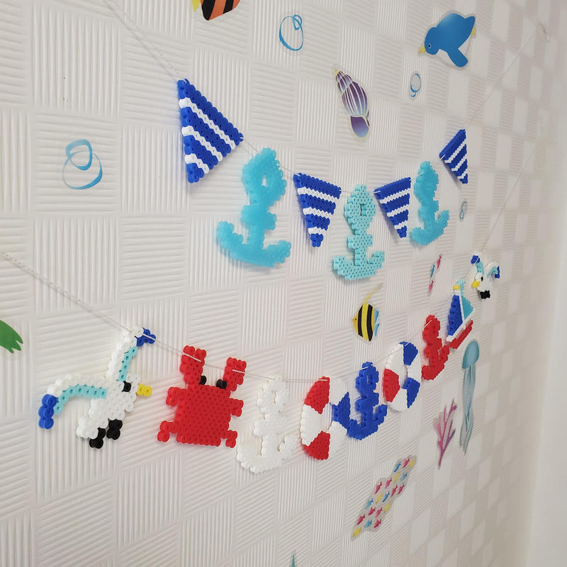 アイロン ビーズ 夏