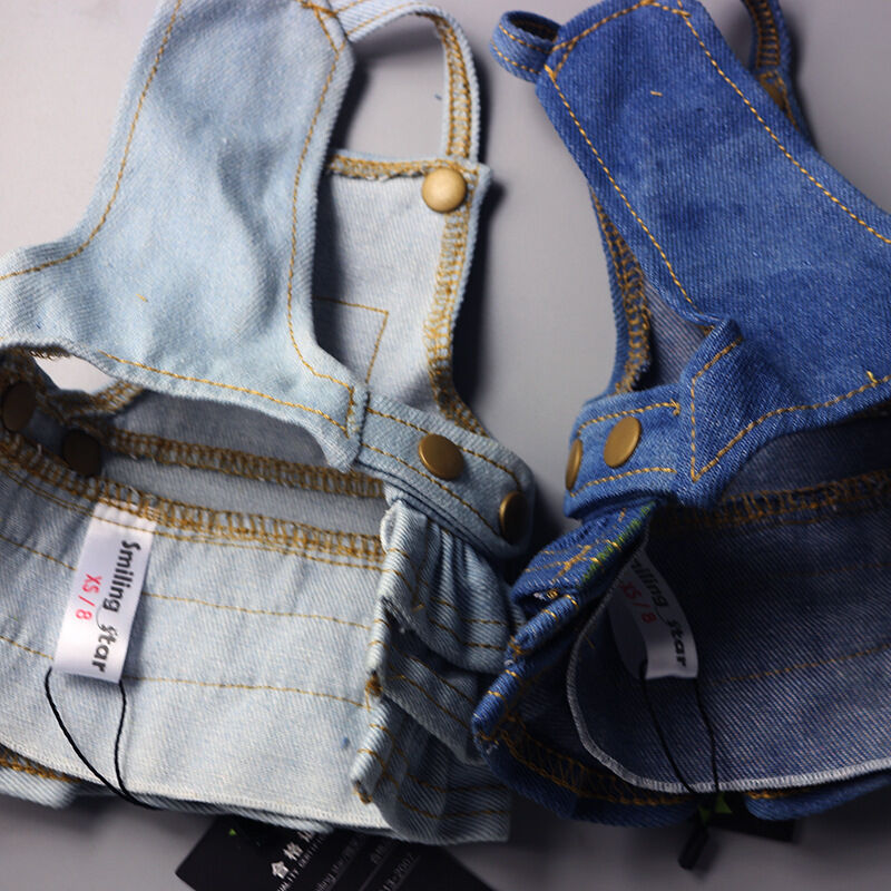 即納 147 デニムワンピース Pet Azmin Shop