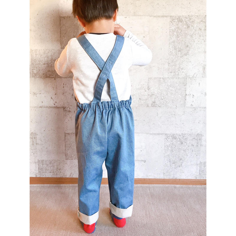 サロペット 110 ダウンロード型紙 Baby Kids Handmade