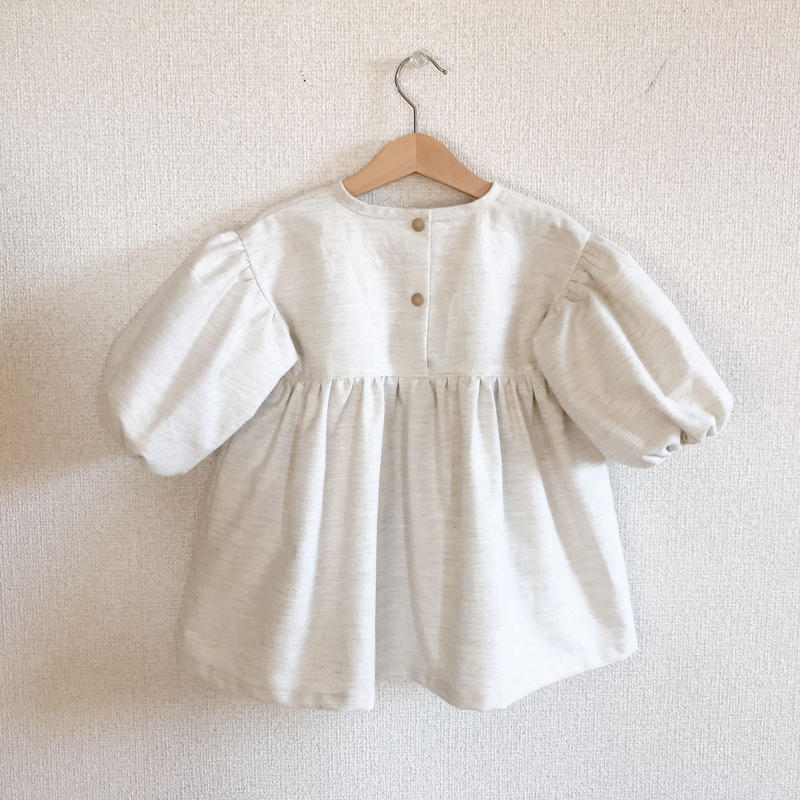 ぽわん袖ブラウス ワンピース 100 ダウンロード型紙 Baby Kids Handmade ぽわん袖ブラウス ワンピース 100 ダウンロード型紙 Baby Kids Handmade