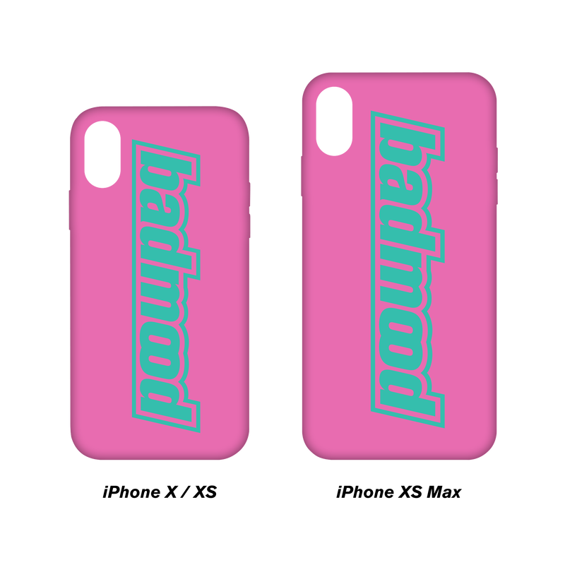 Iphoneケース ピンク シリコン Bad Mood Iphoneケース ピンク シリコン Bad Mood