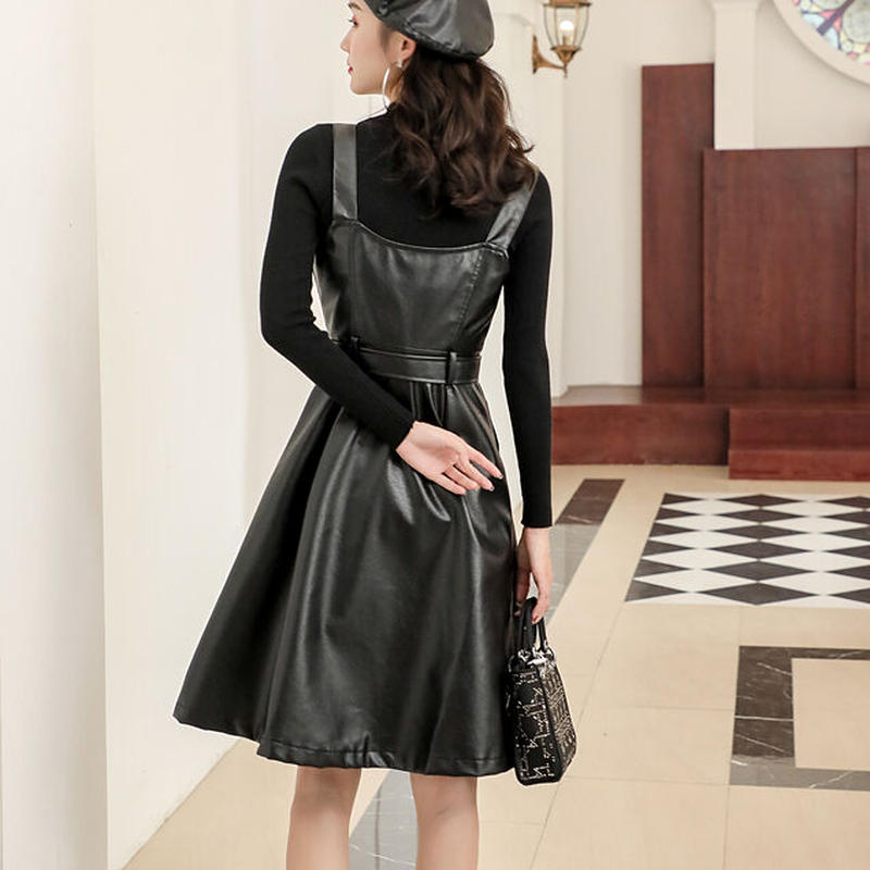 レザーワンピース 病み系ダークな地雷服パンクファッション通販の Baleine Shop