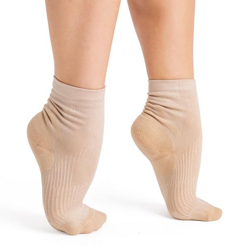 Capezio ダンス専用ソックス Lifeknit Sox Ballet Blanc