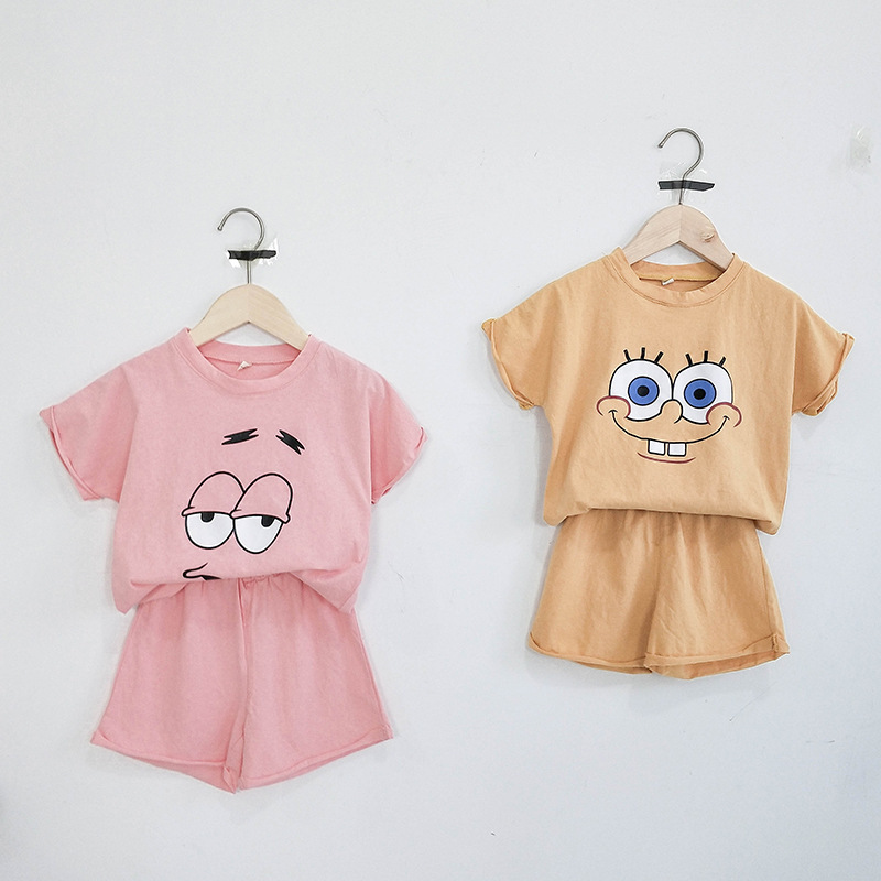 予約 2色展開 スポンジボブセットアップ Bambino Closet 予約 2色展開 スポンジボブセットアップ Bambino Closet