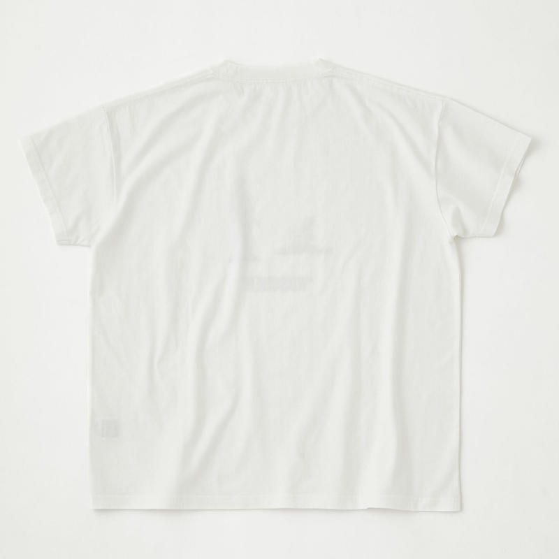 RUSUDEN TEE(WHT) | bananaman goods store