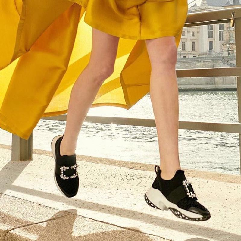 即納 本革ビジュースニーカー Ladies 4カラー Barbie Barbie