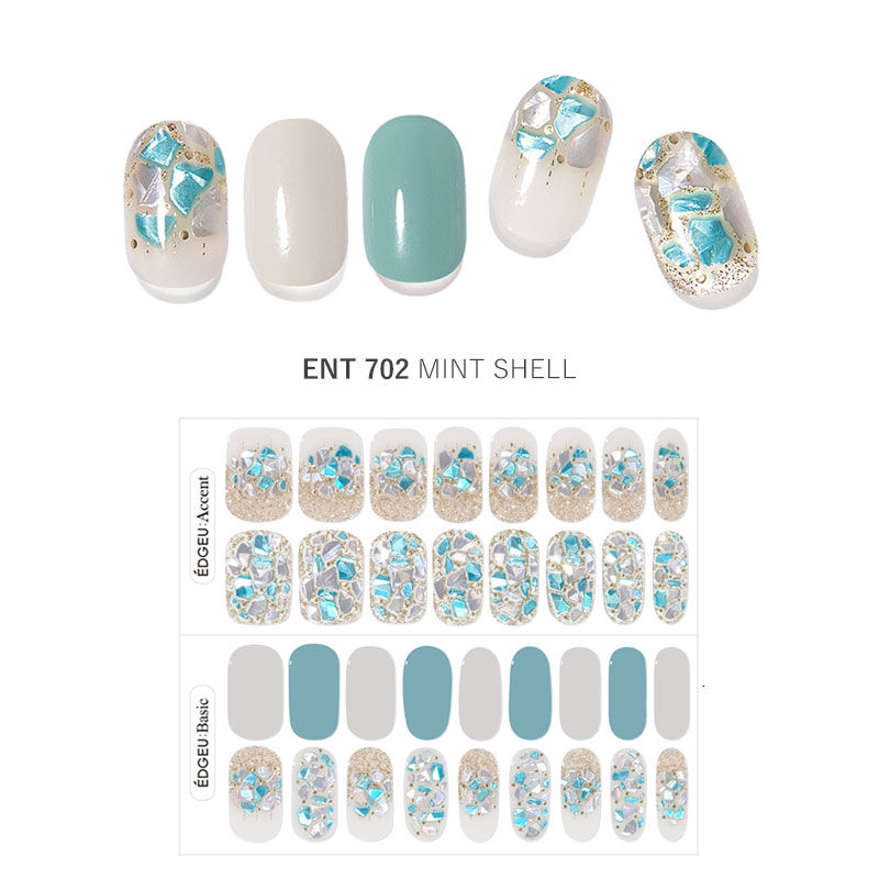 Edgeu 貼るネイルシール Ent702 lassic By Baybclub