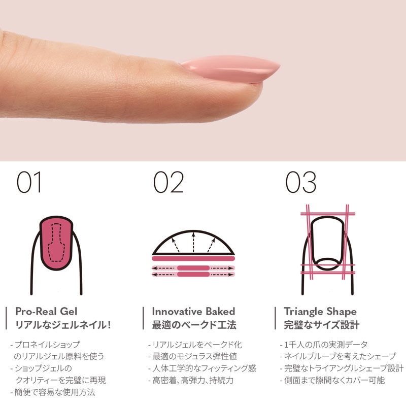 Edgeu 貼るネイルシール End504 lassic By Baybclub