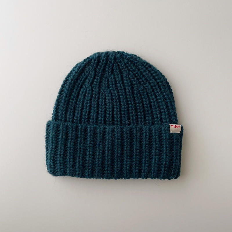 tiny cottons SOLID BEANIE *petrol green* | Bab