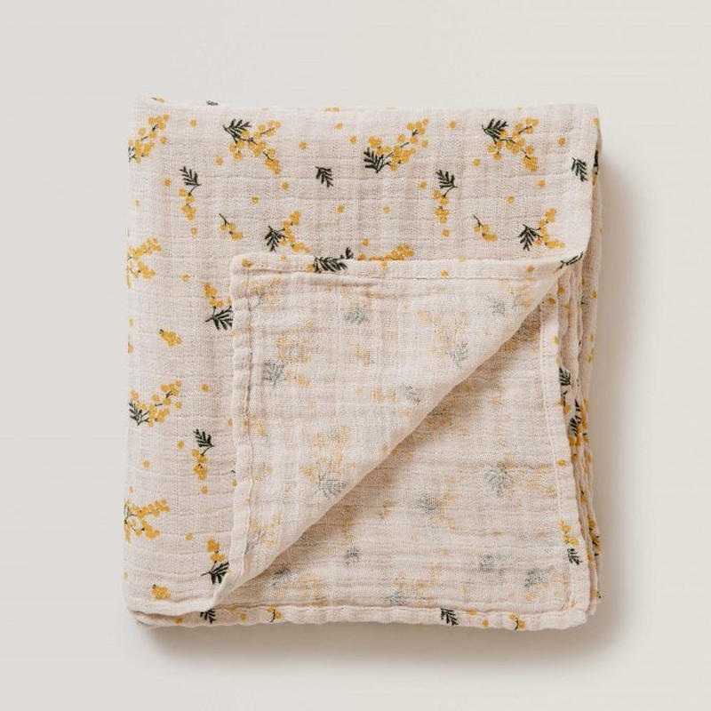 Garbo Friends Mimosa Muslin Swaddle Blanket |... Garbo Friends Mimosa Muslin Swaddle Blanket |...