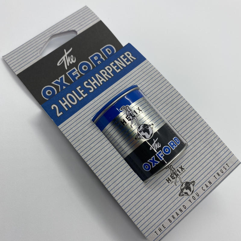 Helix ヘリックス Oxford ヴィンテージデザイン2穴ミニ鉛筆削り Station