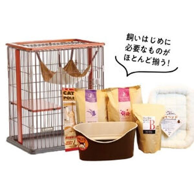 スターターセットsタイプ お迎え準備で迷ったらコレ 子猫のしつけ時期から成猫のお留守番まで