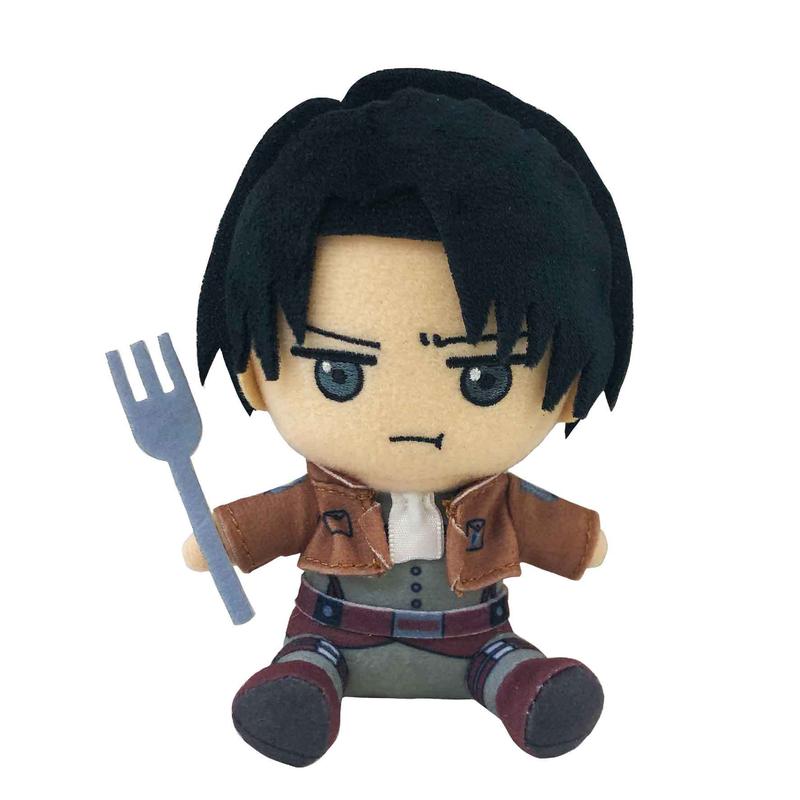 いいスタイル 進撃の巨人 リヴァイ ぬいぐるみ キャラクターグッズ Kerjakahwin Co