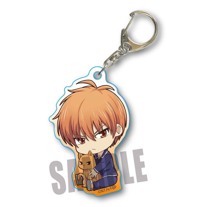 再販 ぎゅぎゅっとアクリルキーホルダー フルーツバスケット 草摩 夾 ベルハウスショップ