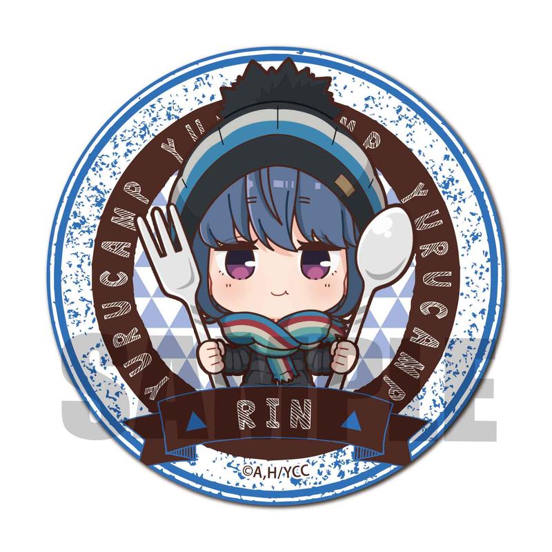 トレーディング缶バッジ ゆるキャン Season2 ごちきゃら ベルハウスショップ