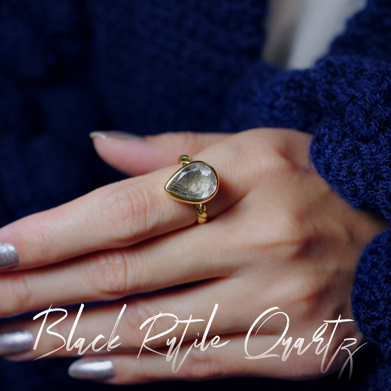 New Arrival☆『ブラックルチルクォーツ』の世界でひとつの天然石