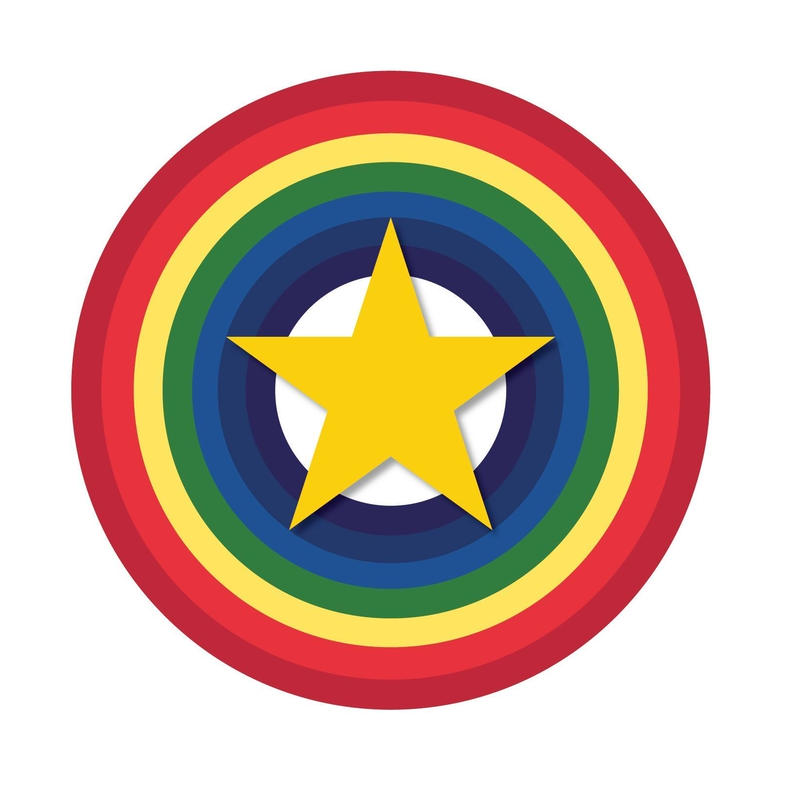 宇宙パワーシール５８ｍｍ 陰陽１組 Big Bang 隕石直売所 銀座