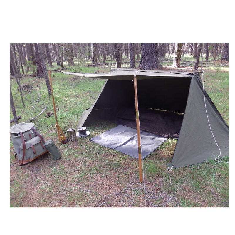 いいネット通販 - 全国送料無料でお届けします 軍幕屋】アメリカ軍パップテント☆1985年ペア☆デッドストック テント・タープ