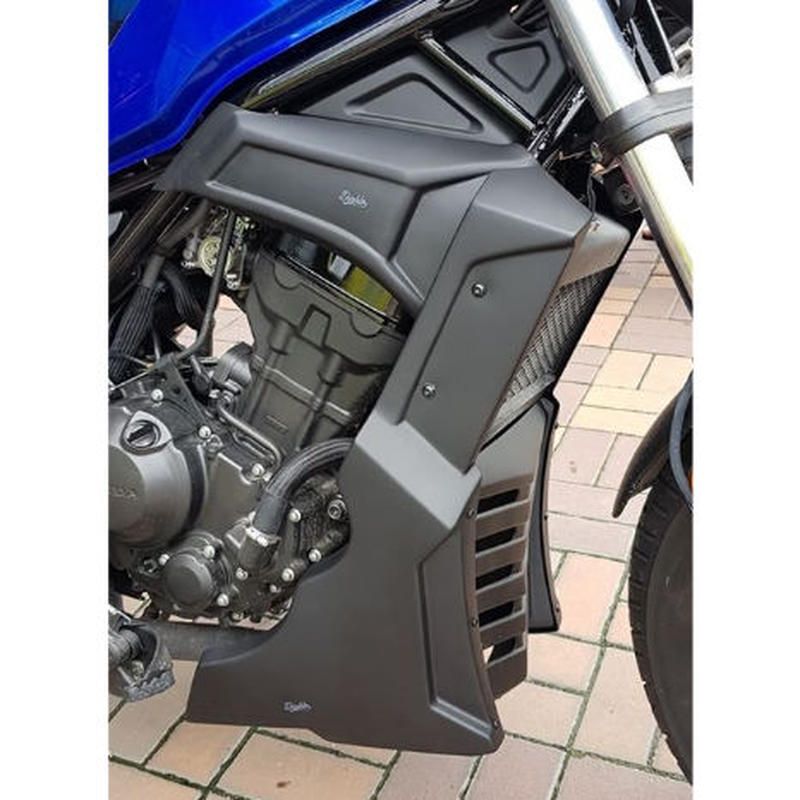 グリーン・ホワイト系 完成品♪ レブル250向け エンジンカバー\u0026