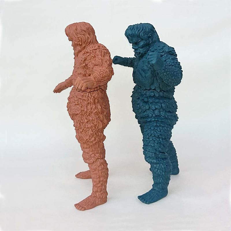 代引き人気 フランケンシュタインの怪獣サンダ対ガイラ ソフトビニールキット - SF/ファンタジー/ホラー