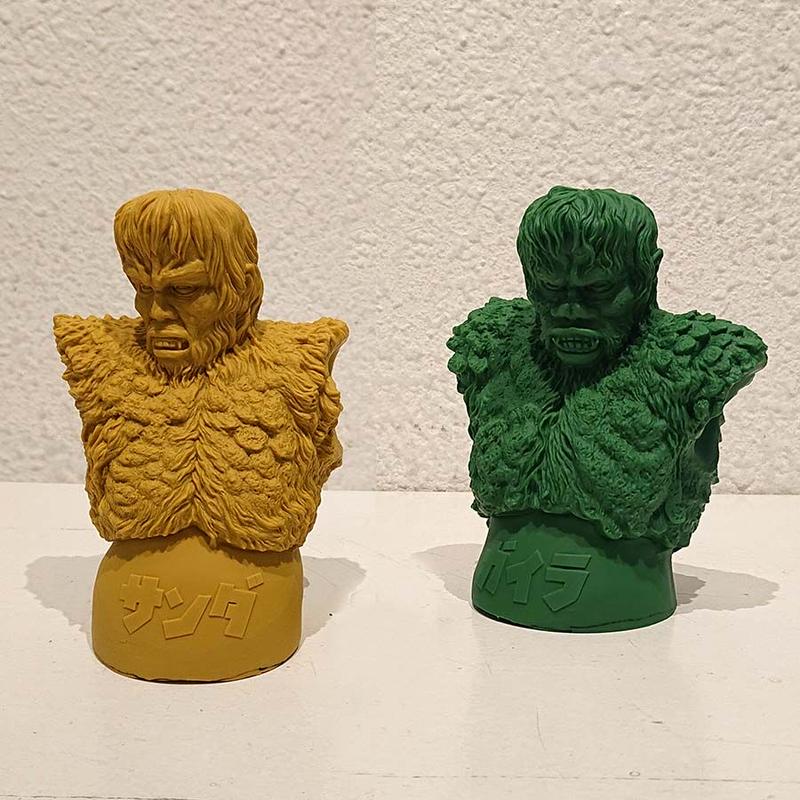 代引き人気 フランケンシュタインの怪獣サンダ対ガイラ ソフトビニールキット - SF/ファンタジー/ホラー