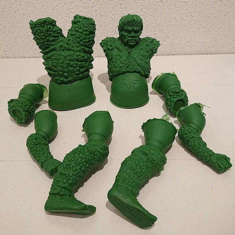 代引き人気 フランケンシュタインの怪獣サンダ対ガイラ ソフトビニールキット - SF/ファンタジー/ホラー