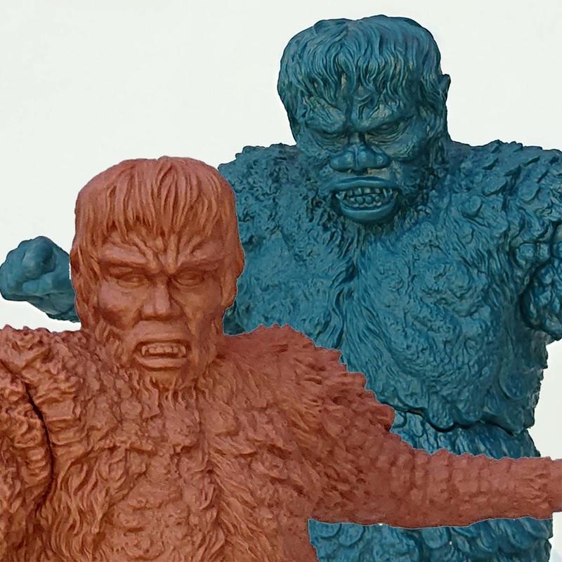代引き人気 フランケンシュタインの怪獣サンダ対ガイラ ソフトビニールキット - SF/ファンタジー/ホラー