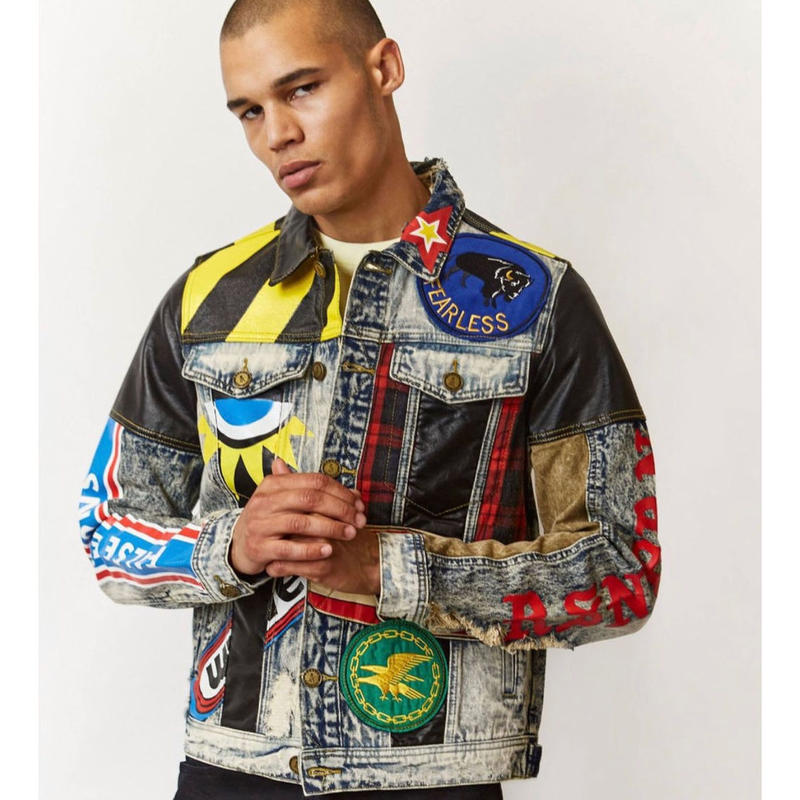 Reason Clothing Newyork/Crazed denim Jacket | B... Reason Clothing Newyork/Crazed denim Jacket | B...