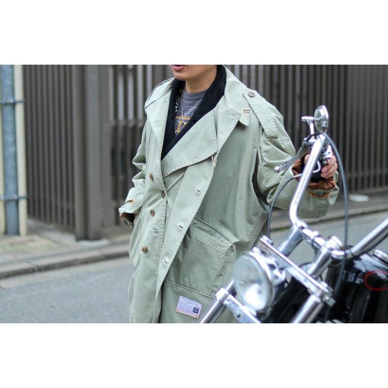 MIHARA YASUHIRO◇ステンカラーコート/46/コットン/BEG