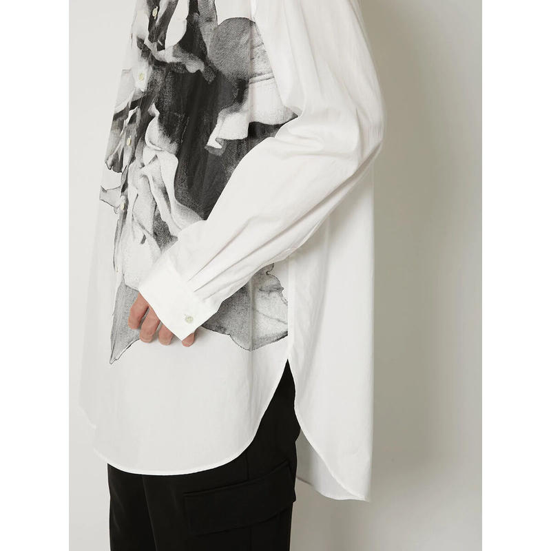 誕生日プレゼント TAAKK long shirts ロング フラワー シャツ 22SS