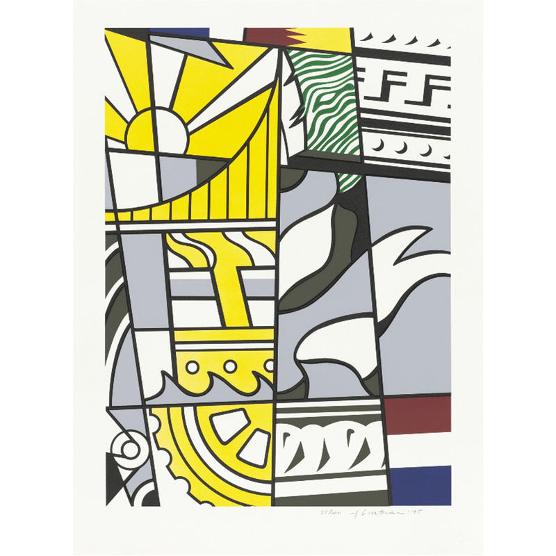 ロイ リキテンスタイン Bicentennial Print リトグラフ Bisendo