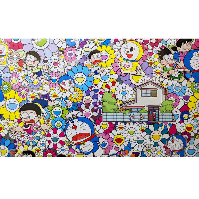 村上隆 あんなこといいな 出来たらいいな オフセット Bisendo Art Gallery