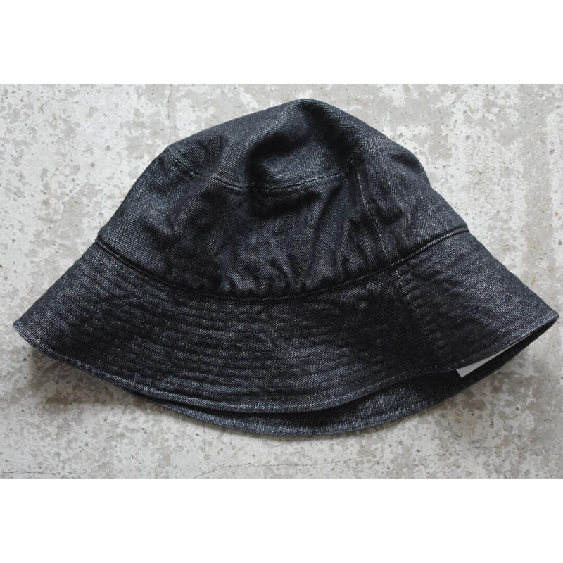 KIJIMA TAKAYUKI ORGANIC DENIM BUCKET HAT