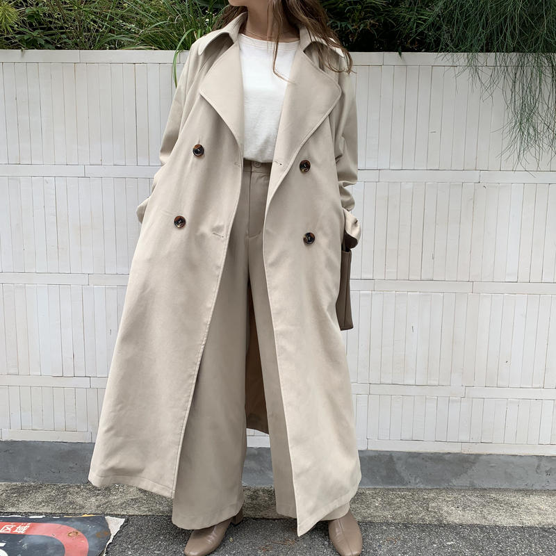 美脚 上質フェイクスウェードワイドパンツ Blate Web Store