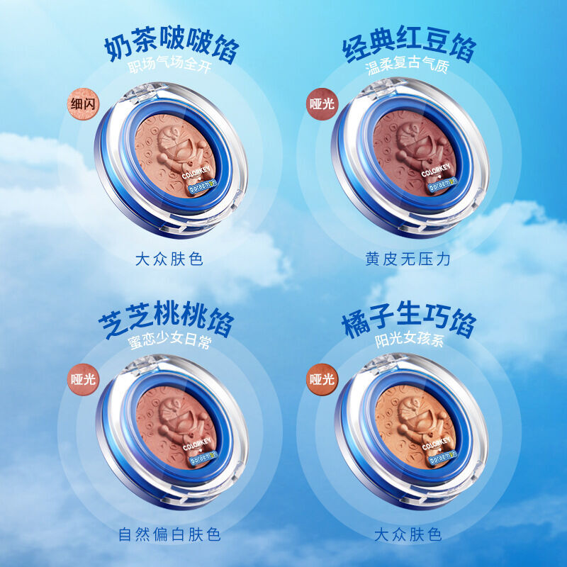 Colorkey ドラえもん どら焼き ブラッシャー 中国コスメ 雑貨直送