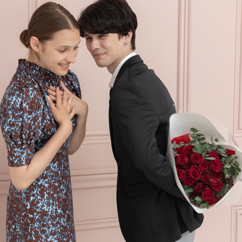 プロポーズ花束 押し花アート エクラ Bloom