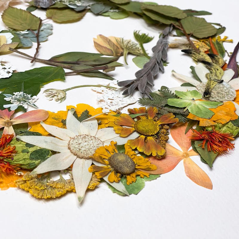 押し花デザイン 基礎コース イニシャルレッスン 23年2月28日 押し花のお教室 押し花デザイン 基礎コース イニシャルレッスン 23年2月28日 押し花のお教室