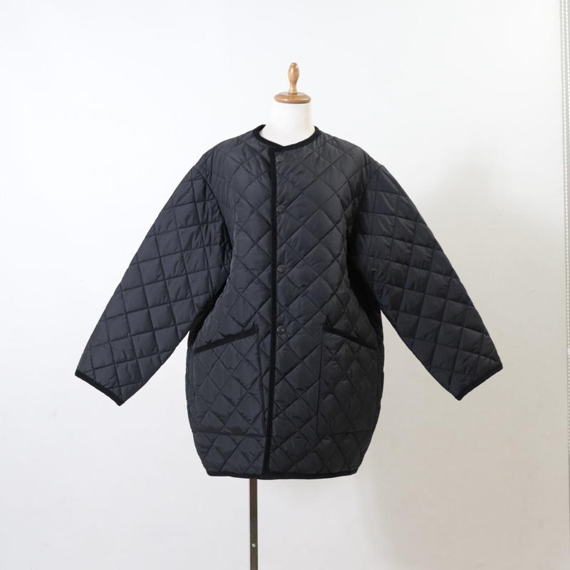 Barbourバブアー キルティングノーカラーコート | BLUEBEAT 那珂川店