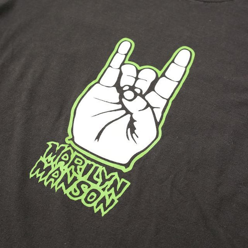 Marilyn Manson バンド Tシャツ マリリンマンソン Blue