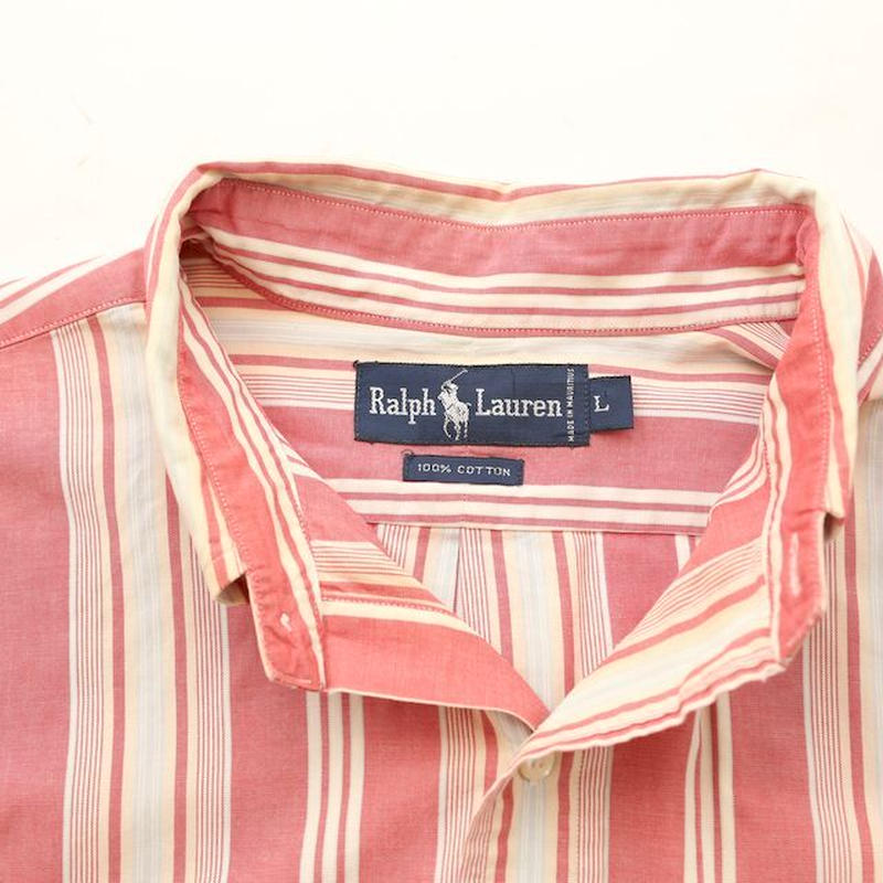 ラルフローレン ストライプシャツ Ralph Lauren # | Blue