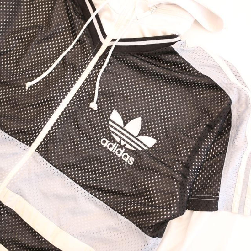 80s アディダス メッシュ トラック ジャケット Adidas Mesh Layered T...