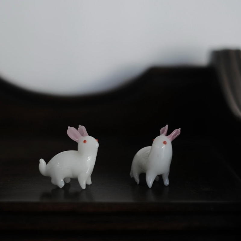 物色 兎の箸置き はちみせ