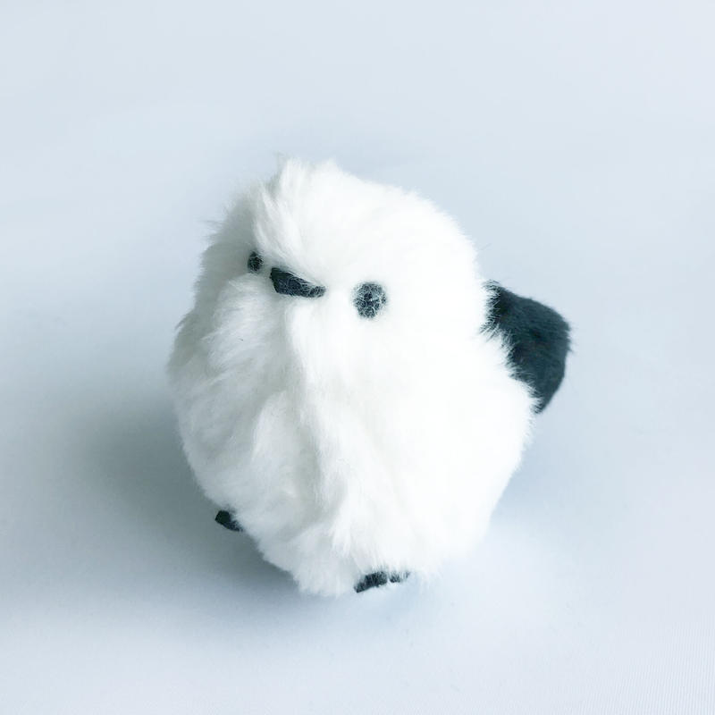 select ぬいぐるみ シマエナガ キーチェーン 付き 100 1 はちみせ