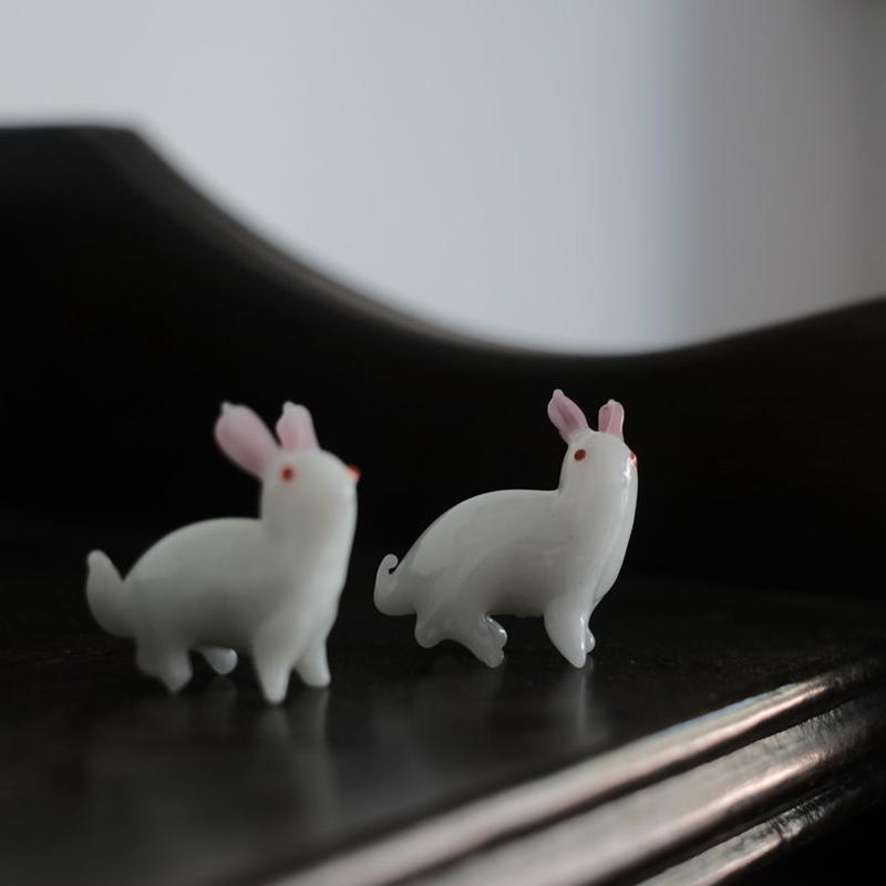 物色 兎の箸置き はちみせ