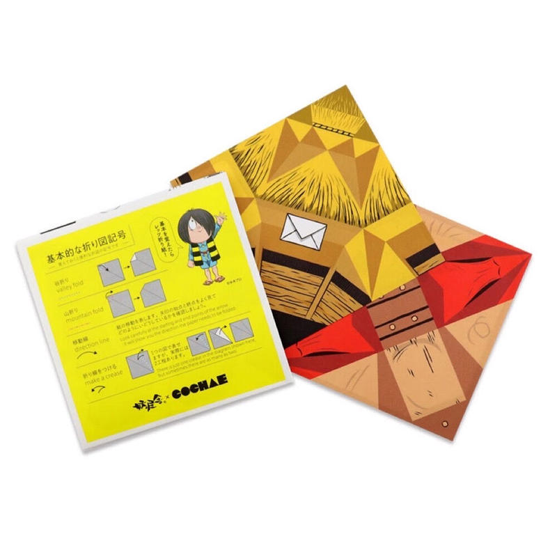 Cochae ゲゲゲの鬼太郎指人形折り紙セット はちみせ Cochae ゲゲゲの鬼太郎指人形折り紙セット はちみせ
