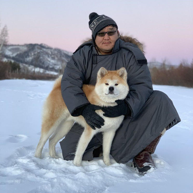 マサオ 秋田犬コインケース Masao Akita Inu Coin Purse
